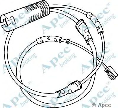 APEC BRAKING wir5249 -  Указатель износа, накладка тормозной колодки